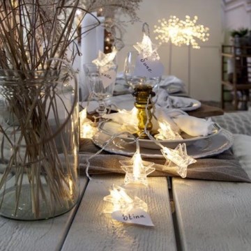 Eglo - LED svetlobni niz, 10 LED, 2,1 m, topla bela