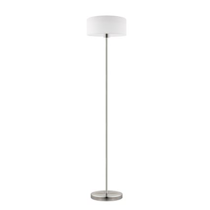 Eglo - LED  Talna svetilka TUNJA 1xE27/60W/230V mat krom/bela