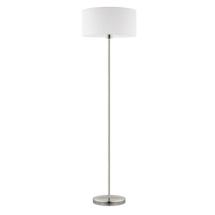 Eglo - LED  Talna svetilka TUNJA 1xE27/60W/230V mat krom/bela