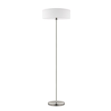 Eglo - LED  Talna svetilka TUNJA 1xE27/60W/230V mat krom/bela