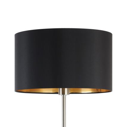 Eglo - LED  Talna svetilka TUNJA 1xE27/60W/230V mat krom/črna