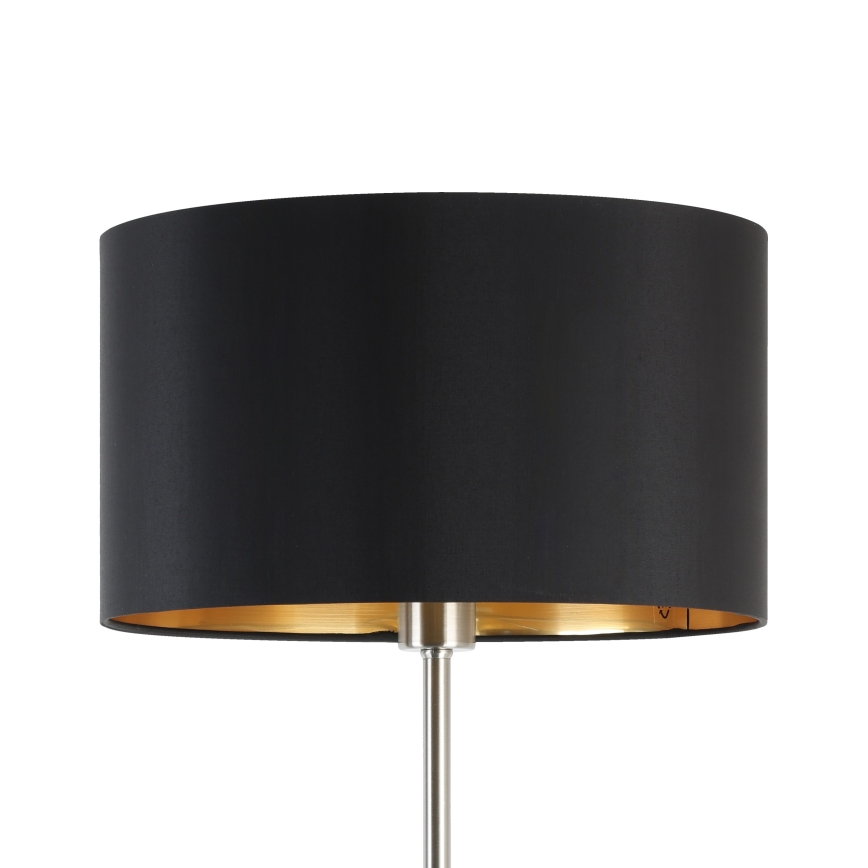 Eglo - LED  Talna svetilka TUNJA 1xE27/60W/230V mat krom/črna