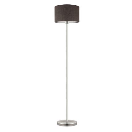 Eglo - LED  Talna svetilka TUNJA 1xE27/60W/230V mat krom/rjava