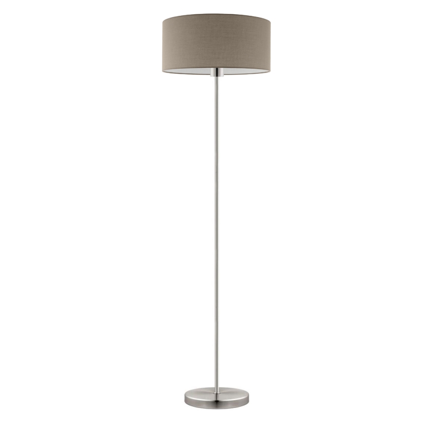Eglo - LED  Talna svetilka TUNJA 1xE27/60W/230V mat krom/taupe