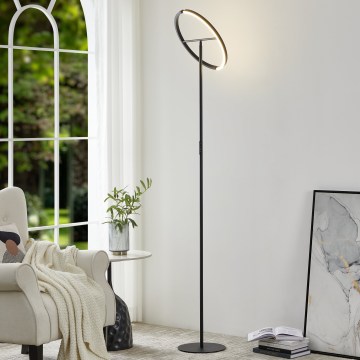 Eglo - LED talna svetilka z možnostjo zatemnjevanja 2xLED/8,8W/230V črna