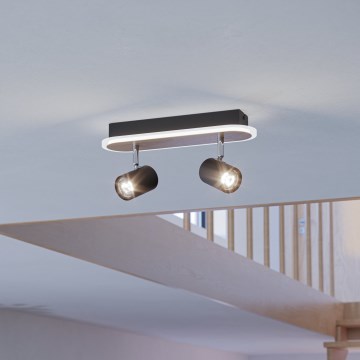 Eglo - LED točkovna svetilka LED/12W/230V rjava/črna