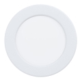 Eglo - LED vgradna stropna svetilka LED/5,5W/230V, premer 11,7 cm