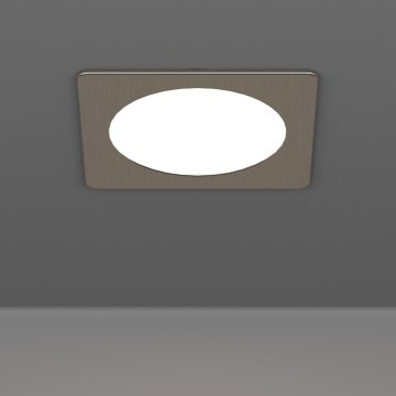 Eglo - LED vgradna stropna svetilka LED/6,3W/230V 2700/4000/6500K 11,9x11,9 cm mat krom