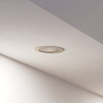 Eglo - LED vgradna stropna točkovna svetilka za kopalnico 1xGU10/4,5W/230V IP44 mat krom