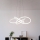 Eglo - LED zatemljiv lestenec na kablu LED/48,7W/230V 2200-6500K bela + daljinski upravljalnik
