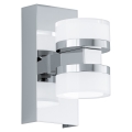 Eglo - LED Zatemnitven kopalniška stenska svetilka 2xLED/7,2W/ IP44