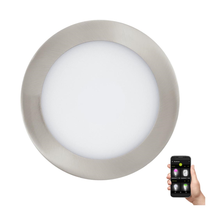 Eglo - LED Zatemnitvena kopalniška vgradna svetilka LED/10,5W/230V IP44 ZigBee