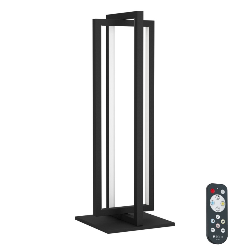 Eglo - LED Zatemnitvena namizna svetilka LED/15,5W/230V + Daljinski upravljalnik