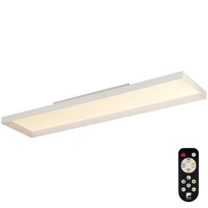 Eglo - LED Zatemnitvena stropna svetilka 1xLED/43W/230V bela + Daljinski upravljalnik