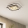Eglo - LED Zatemnitvena stropna svetilka 2xLED/17W/230V +1xLED/4,2W 2700-6500K + Daljinski upravljalnik