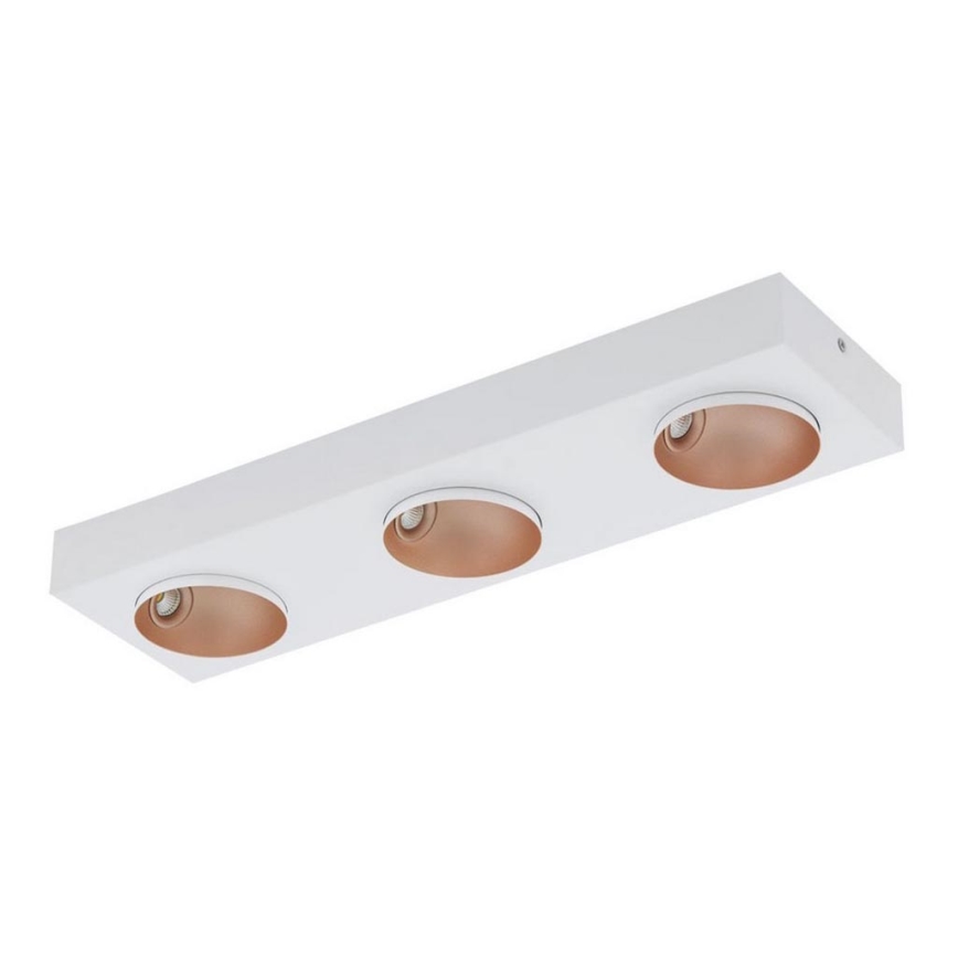 Eglo - LED Zatemnitvena stropna svetilka 3xLED/3,3W/230V