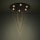 Eglo - LED Zatemnitvena stropna svetilka 6xLED/4,2W/230V 3000K