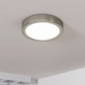 Eglo - LED Zatemnitvena stropna svetilka LED/11W/230V krom