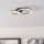 Eglo - LED Zatemnitvena stropna svetilka LED/12W/230V 4000K črna/zlata
