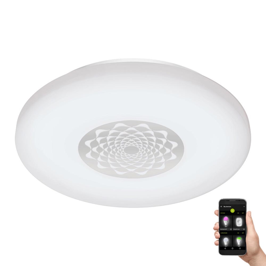 Eglo - LED Zatemnitvena stropna svetilka LED/15,6W/230V 2700-6500K