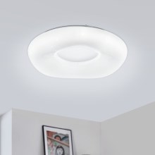Eglo - LED Zatemnitvena stropna svetilka LED/18W/230V + Daljinski upravljalnik