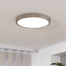 Eglo - LED Zatemnitvena stropna svetilka LED/20,5W/230V krom