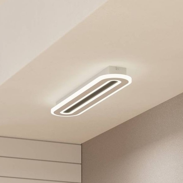 Eglo - LED Zatemnitvena stropna svetilka LED/20W/230V 2700-6500K bela + Daljinski upravljalnik