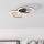 Eglo - LED Zatemnitvena stropna svetilka LED/20W/230V 4000K črna/zlata