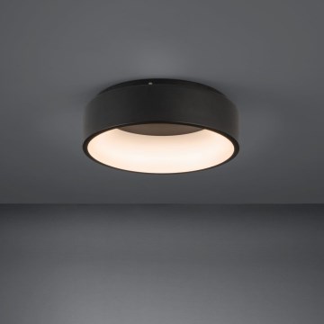 Eglo - LED Zatemnitvena stropna svetilka LED/25,5W/230V 3000K črna