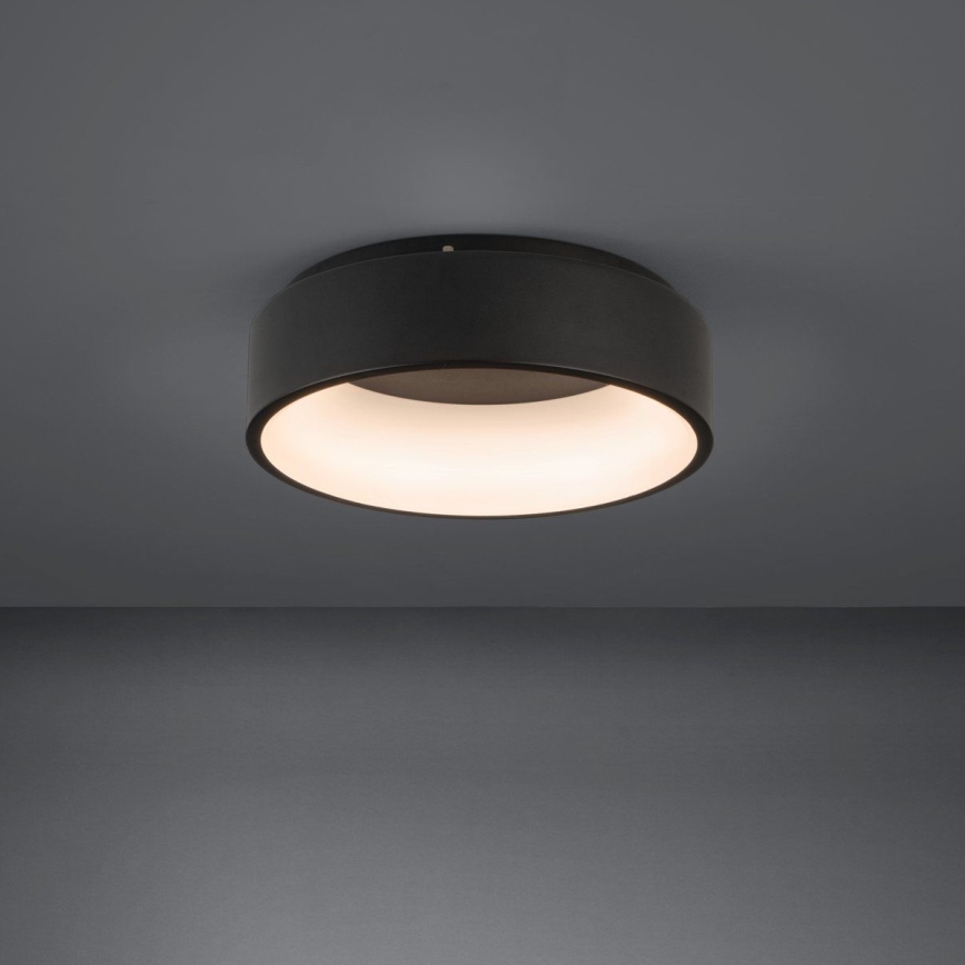 Eglo - LED Zatemnitvena stropna svetilka LED/25,5W/230V 3000K črna