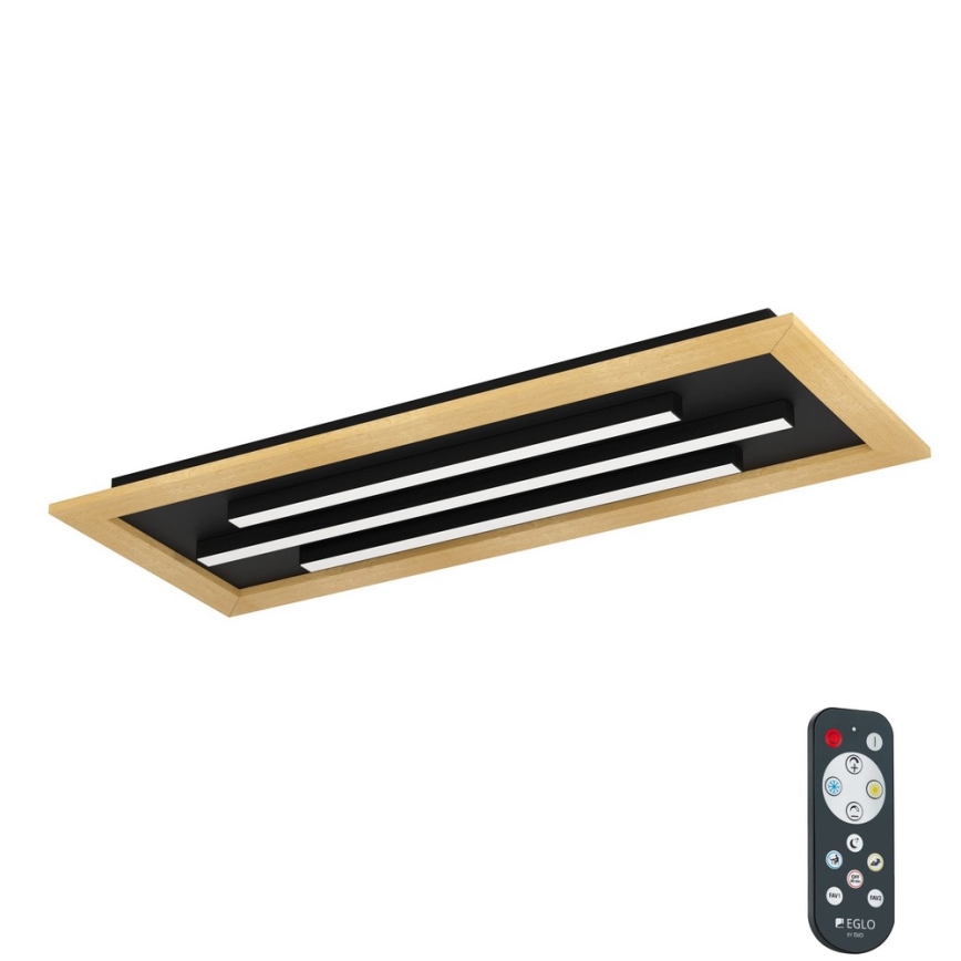 Eglo - LED Zatemnitvena stropna svetilka LED/32,1W/230V + Daljinski upravljalnik