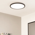 Eglo - LED Zatemnitvena stropna svetilka LED/33,5W/230V pr. 45 cm črna