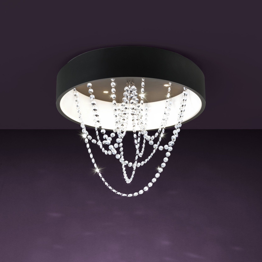 Eglo - LED Zatemnitvena stropna svetilka LED/34W/230V + 6xLED/5,4W + Daljinski upravljalnik