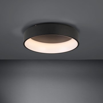 Eglo - LED Zatemnitvena stropna svetilka LED/35,2W/230V 3000K črna