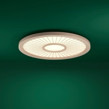 Eglo - LED Zatemnitvena stropna svetilka LED/36W/230V 4000K bež
