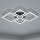 Eglo - LED Zatemnitvena stropna svetilka LED/42W/230V