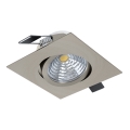 Eglo - LED Zatemnitvena vgradna svetilka LED/6W/230V