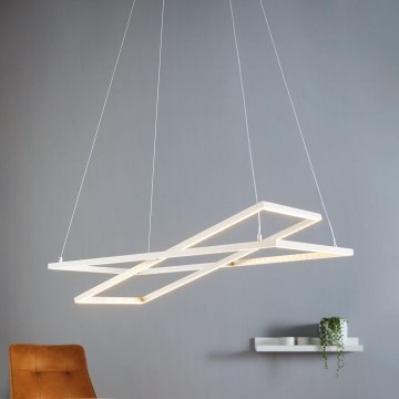 Eglo - LED Zatemnitvena viseča svetilka LED/16W+LED/19W