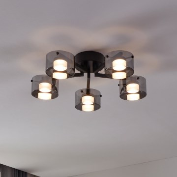 Eglo - LED Zatemnitveni lestenec 5xLED/5,4W/230V