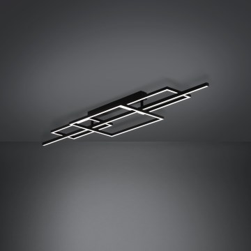 Eglo - LED Zatemnitveni lestenec LED/34,5W/230V 3000K črna