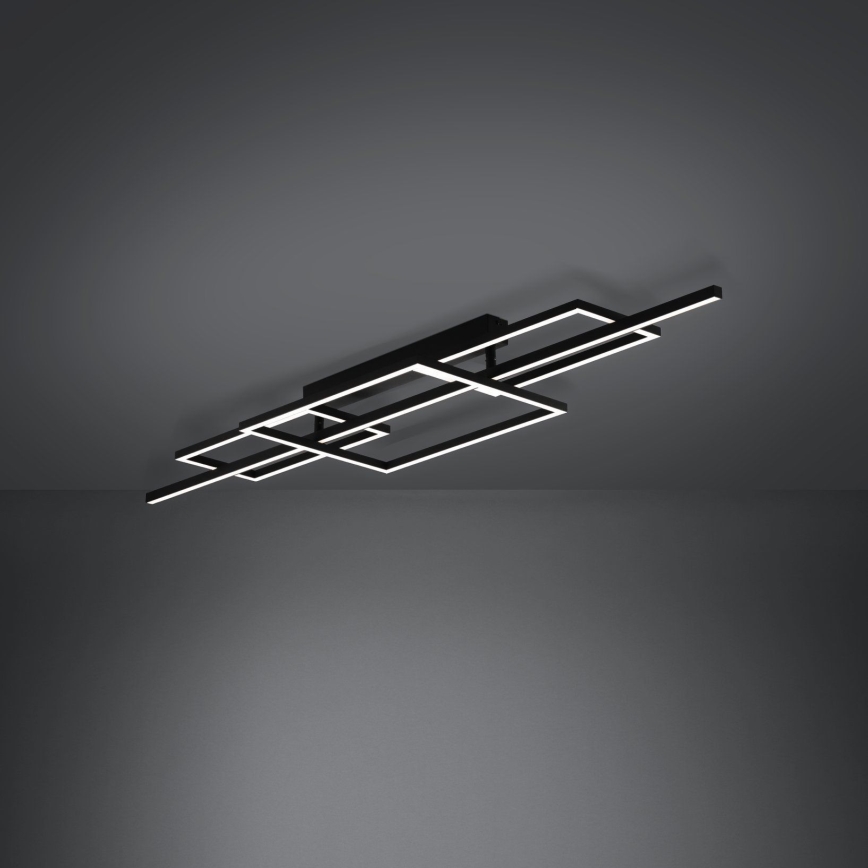 Eglo - LED Zatemnitveni lestenec LED/34,5W/230V 3000K črna