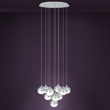 Eglo - LED Zatemnitveni lestenec na vrvici 10xLED/3,1W/230V