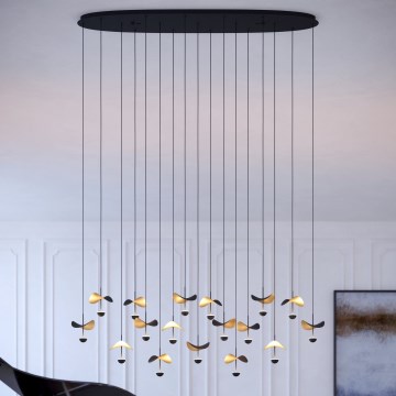 Eglo - LED Zatemnitveni lestenec na vrvici 17xLED/2,3W/230V 3000K