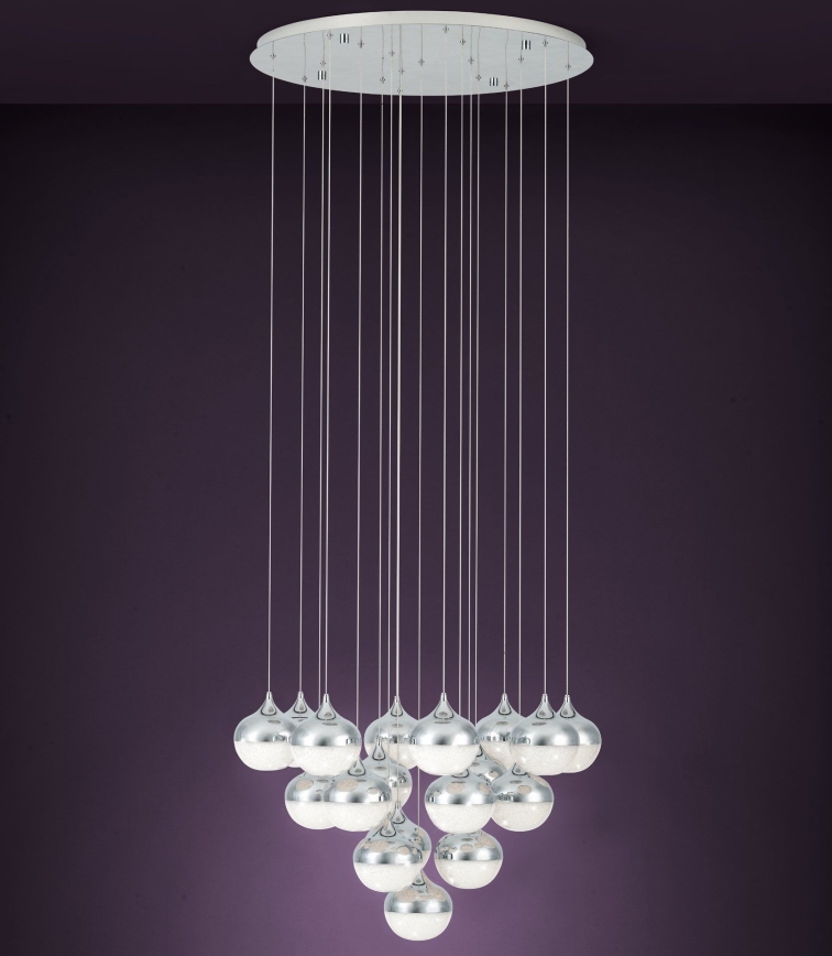Eglo - LED Zatemnitveni lestenec na vrvici 18xLED/3,1W/230V