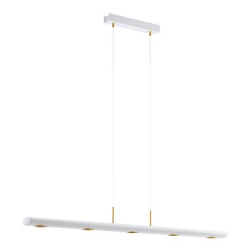 Eglo - LED Zatemnitveni lestenec na vrvici 5xLED/4,6W/230V