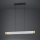 Eglo - LED Zatemnitveni lestenec na vrvici LED/22,2W/230V 3000K rjava/siva
