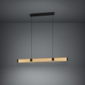 Eglo - LED Zatemnitveni lestenec na vrvici LED/28,8W/230V 3000K črna/rjava