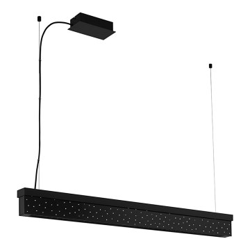 Eglo - LED Zatemnitveni lestenec na vrvici LED/29W/230V + LED/19W