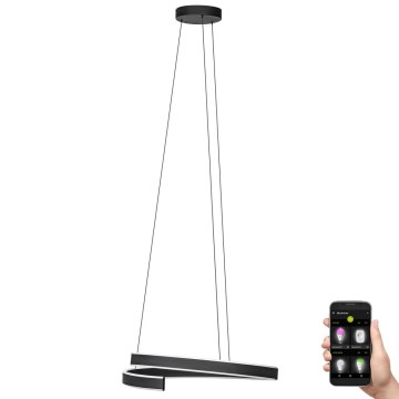 Eglo - LED Zatemnitveni lestenec na vrvici LED/42,5W/230V 3000-6500K