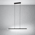 Eglo - LED Zatemnitveni lestenec na vrvici LED/57,5W/230V 3000K črna + Daljinski upravljalnik